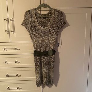 XOXO Mid dress with belt—-brand new with tags